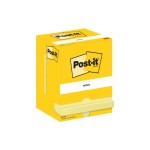 3M Post-it Haftnotizen, yellow, 12 Blocks à 100 Blatt, 102 x 76mm