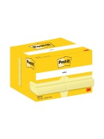 3M Post-it Haftnotizen, gelb, 12 Blocks à 100 Blatt, 76 x 51mm