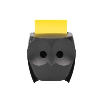 3M Z-Notes Spender Eule black , 76x76mm, with 2 Block yellow à 45 Blatt 3M Z-Notes Spender Eule black , 76x76mm, with 2 Block yellow à 45 Blatt