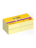 3M Post-it Super Sticky Notes 76 x 76 mm, 4 Blöcke à 270 Blatt, yellow