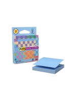 Post-it 3M Super Sticky Recycling Z-Notes Bleu