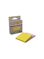 Post-it Notes de recyclage 3M Super Sticky Jaune/Rose