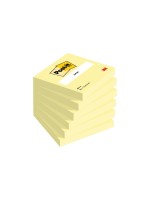 Post-it Haftnotizen yellow, 76 x 76 mm, 6 Blöcke à 100 Blatt