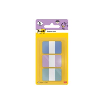 3M Post-it Index Strong blue, lila, grün, 3 Blöcke à 12 Blatt, 25.4x38.1mm, pastell 3M Post-it Index Strong blue, lila, grün, 3 Blöcke à 12 Blatt, 25.4x38.1mm, pastell