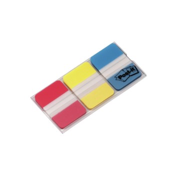 3M Post-it Index Strong, 3x12 Tabs, red, yellow, blue