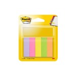 Post-it Marque-page Post-it 15 mm x 50 mm Multicolore