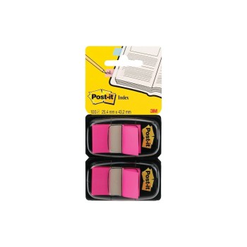 3M Post-it Index 680-BP2 pink, 2 x 50 Streifen à 25.4 x 43.2 mm 3M Post-it Index 680-BP2 pink, 2 x 50 Streifen à 25.4 x 43.2 mm
