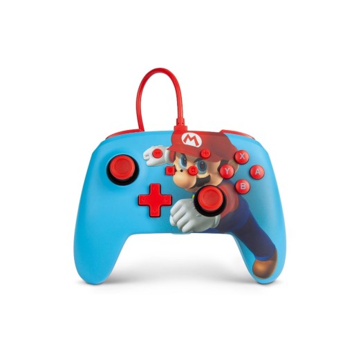 PowerA Enhanced Wired Controller, Switch, Mario Punch