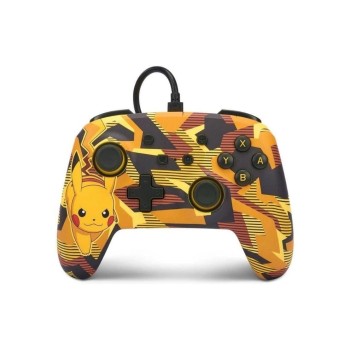 Power A Enhanced Wired Controller Camo Storm Pikachu Power A Enhanced Wired Controller Camo Storm Pikachu