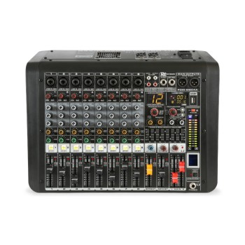 Power Dynamics PDM-M804A, 8-Kanal Powermixer, 2x200W