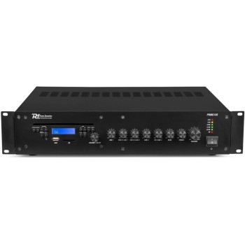 Power Dynamics PRC120, 100V Verstärker 120W, CD, USB/MP3 Power Dynamics PRC120, 100V Verstärker 120W, CD, USB/MP3