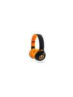 PowerLocus Buddy Casque pour enfants, noir et orange