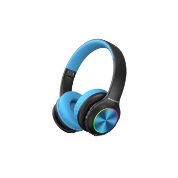 PowerLocus PLED Casque pour enfants, noir et bleu PowerLocus PLED Casque pour enfants, noir et bleu
