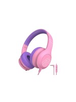 PowerLocus PLED Plastique, avec fil, rose, pour enfants