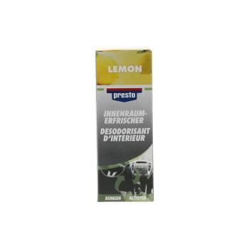 Presto Désodorisant pour voiture Lemon, 150 ml Presto Désodorisant pour voiture Lemon, 150 ml