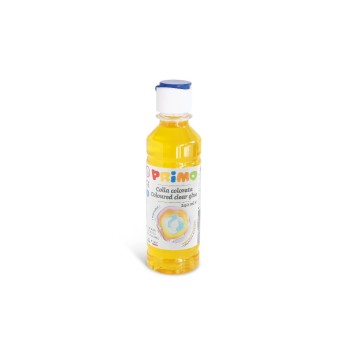 Primo Wasserklebstoff farbig, 240ml, yellow