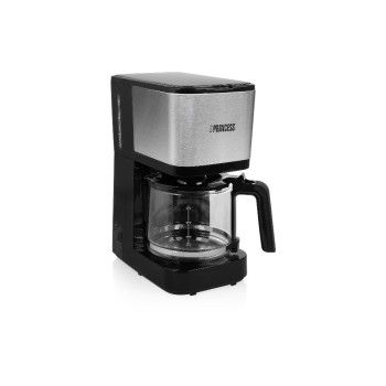 Princess Cafetière filtre Compact 12 Noir/Argenté Princess Cafetière filtre Compact 12 Noir/Argenté