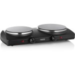 Princess Kochplatte 01.303021.01.001, 2000 W, 2 Thermostate, CE-Norm