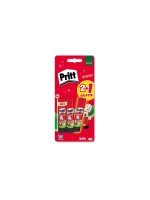 Pritt Klebestift 3x11g, klebt Papier, Karton, Stoff, Filz, Fotos