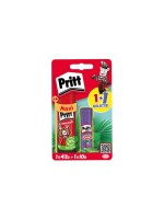 Pritt Bâton de colle 1x43g + 1x10g, Rouge, Violet