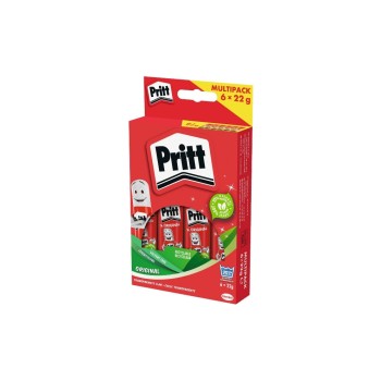 Pritt Lot de bâtons de colle 22 g, 6 pièces Pritt Lot de bâtons de colle 22 g, 6 pièces