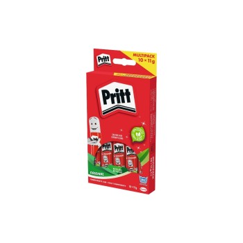 Pritt Lot de bâtons de colle 11 g, 10 pièces Pritt Lot de bâtons de colle 11 g, 10 pièces