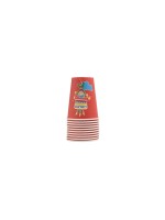 PRO nappe Gobelets jetables Superhéros 2 dl, 10 Pièce/s, Multicolore