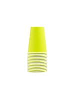 PRO nappe Gobelets jetables 2 dl, 15 Pièce/s, Jaune