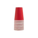 PRO nappe Gobelets jetables 2 dl, 15 Pièce/s, Rouge
