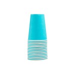 PRO nappe Gobelets jetables 2 dl, 15 Pièce/s, Turquoise