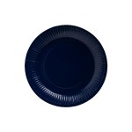 PRO nappe Assiettes jetables 23 cm, 20 Pièce/s, Bleu