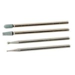 Proxxon Glasbearbeitungs-Set, 4-teilig, 2+2 Stifte, Diamant et Siliciumkarbid