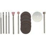 Proxxon Modellbauer-Set, 13-teilig, Div. Fräserformen, Bohrer et Schleifstifte