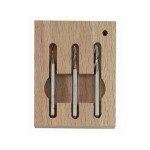 Proxxon Vollhartmetall-Schaftfräsersatz, je 1 Stk. ø 1.0, 2.0 et 3.0 in Holzkasten