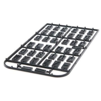 Proxxon Buchstaben- et Zahlensatz pour GE 70, passt in die Führungsschiene der GE 70 Proxxon Buchstaben- et Zahlensatz pour GE 70, passt in die Führungsschiene der GE 70