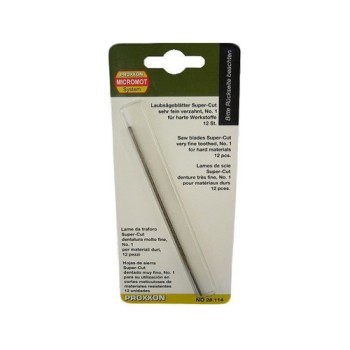 Proxxon Sägeblatt Supercut Sehr fein, No. 1 50Z, Sehr fein verzahnt Proxxon Sägeblatt Supercut Sehr fein, No. 1 50Z, Sehr fein verzahnt