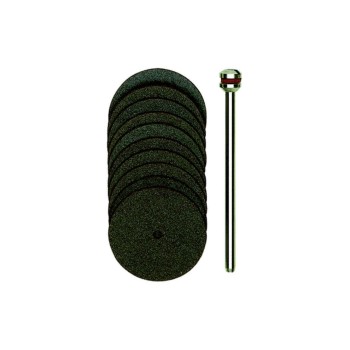 Proxxon Trennscheibe  22.0 mm m. Träger, 10 Trennscheiben with Träger