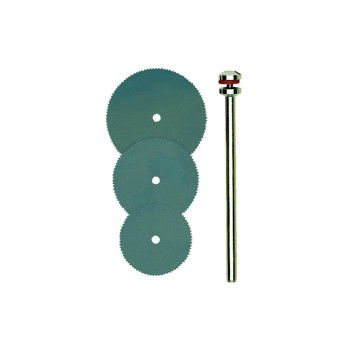 Proxxon Trennsägeblätter, 3 Trennblätter with Träger