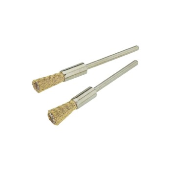 Proxxon Messingdrahtpinselbürste  8.0 mm, 2 Bürsten