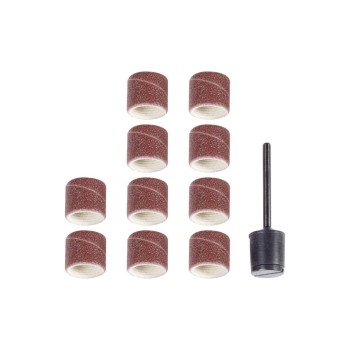 Proxxon Schleifbandkörper K150, 10 Bänder with Träger