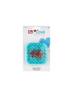 Prym Love Magnetnadelkissen, Glaskopfstecknadeln, 0.60 x 30 mm, 9 g