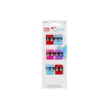 Prym Clips en tissu 12 pièces