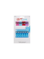 Prym Love Stoffclips, bunt, 26 + 55 mm, Karte 15 Stk.