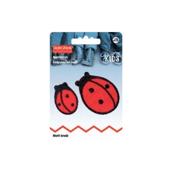 Prym Applikation, Marienkäfer, 2 Grössen, Karte 2 Stück Prym Applikation, Marienkäfer, 2 Grössen, Karte 2 Stück
