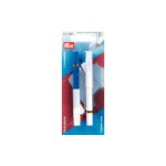 Prym Crayon craie avec une brosse, 2 pièces, blanc/bleu