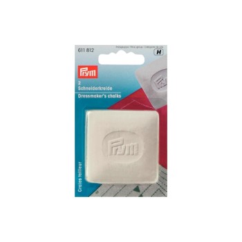Prym Craie de tailleur 5 x 5 cm Blanc, 1 pièce