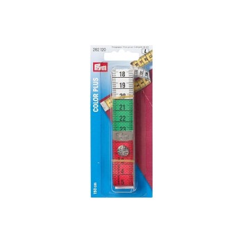 Prym Mètre ruban 150 cm avec bouton, 1 pièce