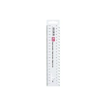 Prym Règle de mesure pour couture 21 cm, Blanc