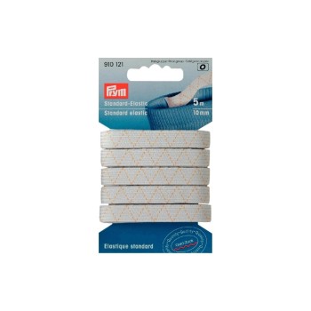 Prym Bande élastique Standard 10 mm, Blanc Prym Bande élastique Standard 10 mm, Blanc