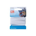 Prym Elastic-Kordel, weiss, 2.5 mm, Karte 3 m